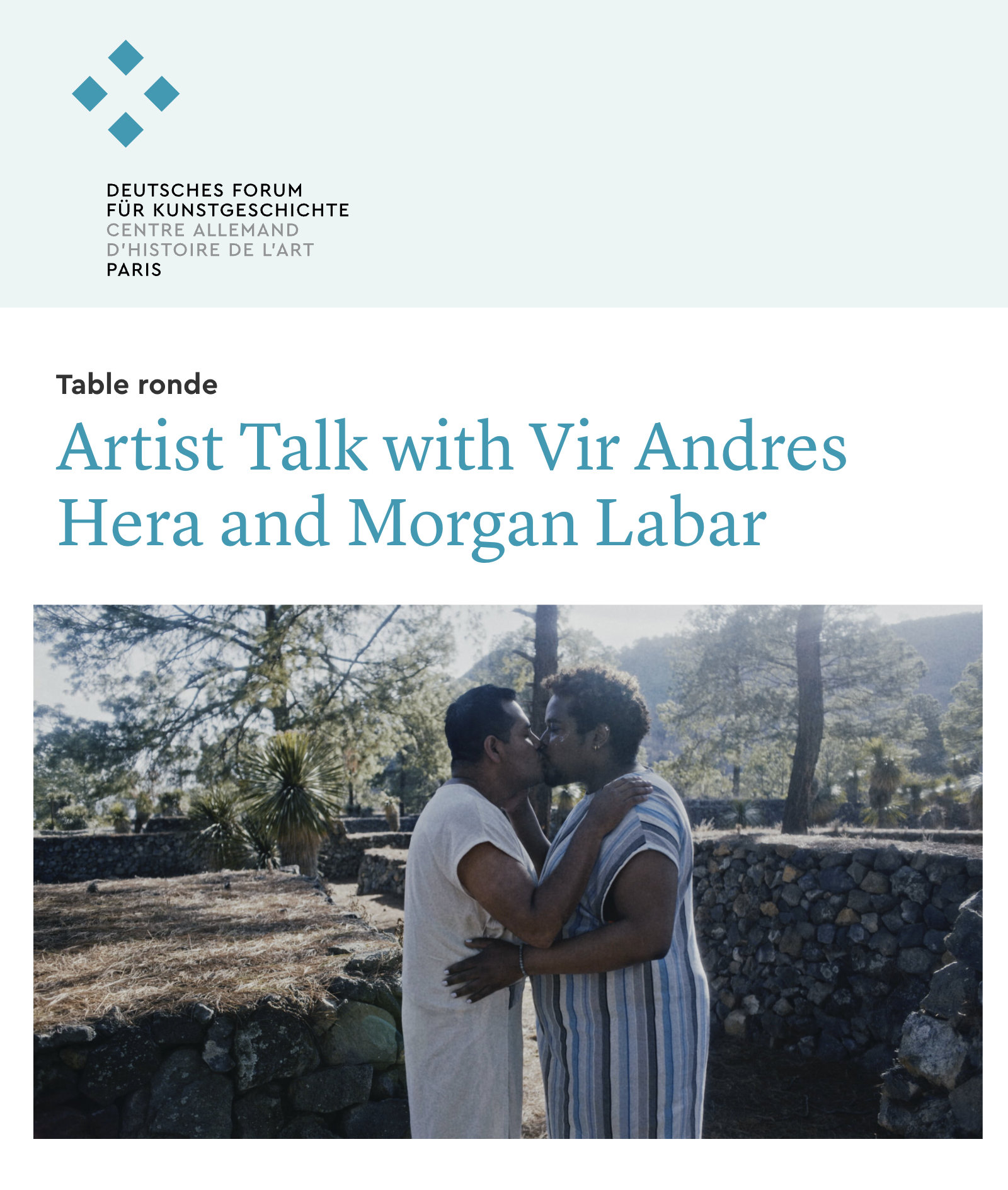 DFK, Deutsches Forum für Kunstgeschichte, Paris — Artist Talk with Vir Andres Hera and Morgan Labar, roundtable - Vir Andres Hera